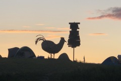3:30AM sunset in Chicken Alaska