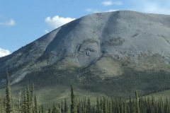 There is a face on the mountain