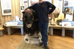 Carl  at Inuvik Visitor's center