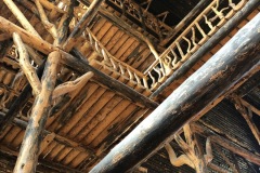 Amazing Log Structure at the Lodge at Old Faithful
