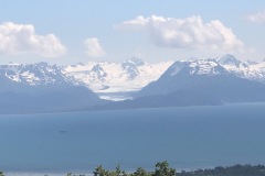 Glacier across Cook inlet