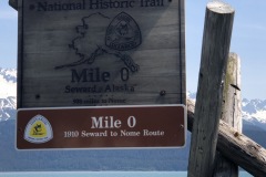 Mile 0 on the Iditarod