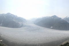 Wide view Salmon Glacier