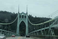 One of the many bridges in Portland