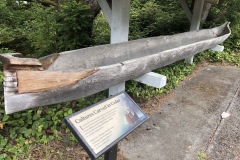 Canoe used by the natives