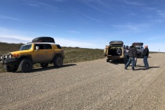 Met these FJs from Vancouver Island near Tuktoyatok