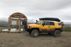 Arctic Circle in Rain and Snow