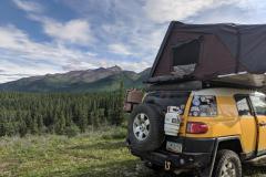 Campsite outside of Denali