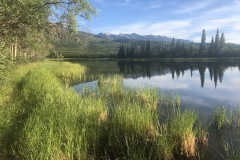Remote lake