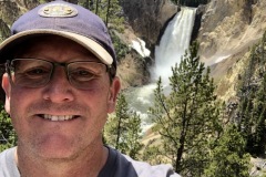 Lower falls on the Yellowstone