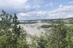 Glaciers along the Glenn highway
