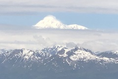 Mt. McKinlay (Denali) peeks out