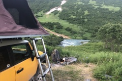 View from the truck