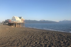 Beach spit in Homer