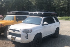 Earthquake Techs taking a road trip for work