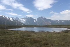 Lake on the tundra