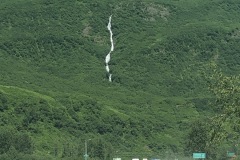 One of the hundreds of waterfalls
